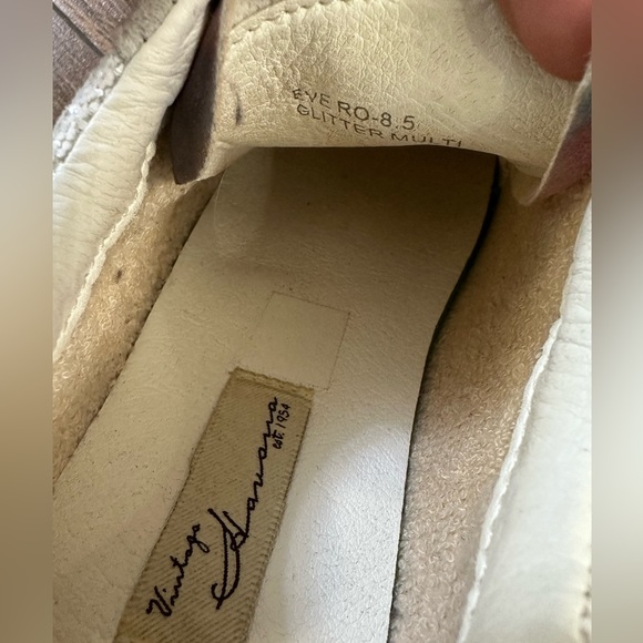 Vintage Havana Women’s Eve Glitter Multi Distressed Sneakers size 8.5 - Picture 10 of 12